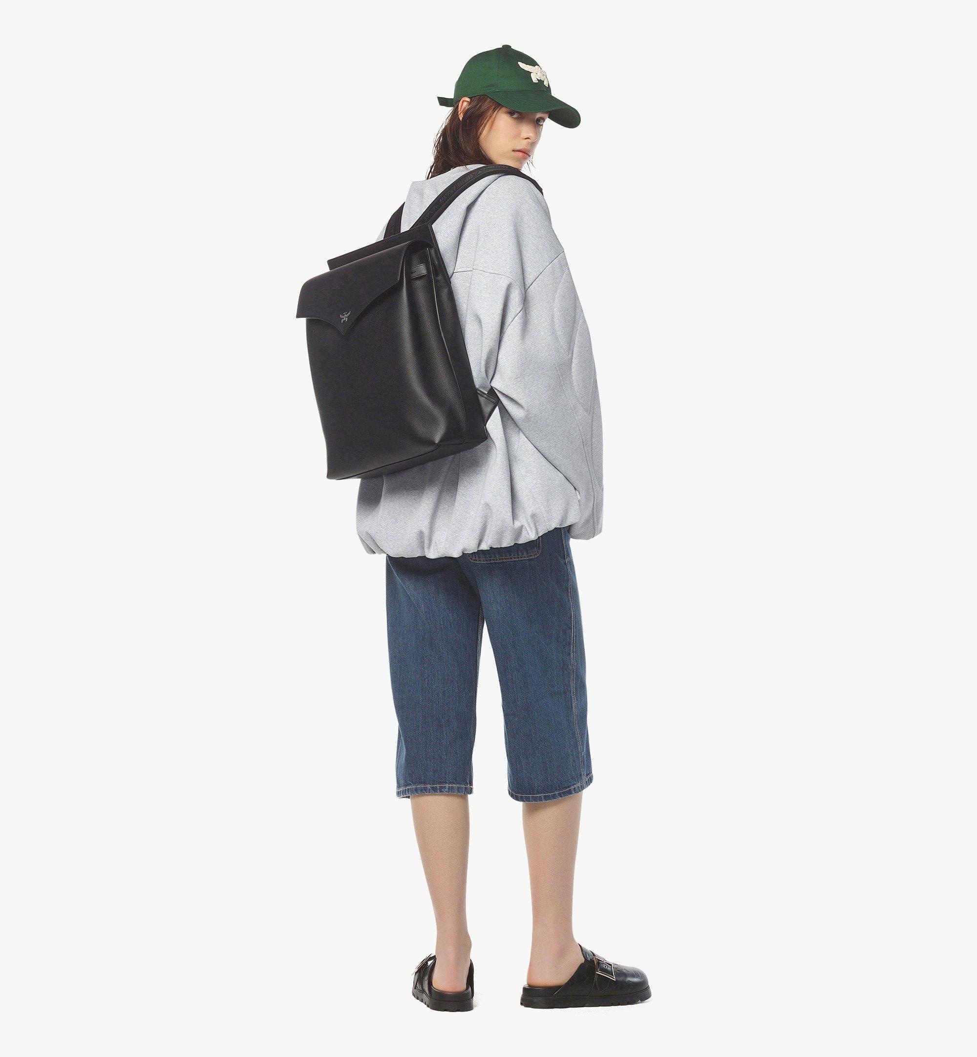 Diamond Backpack in Embossed Leather - 8