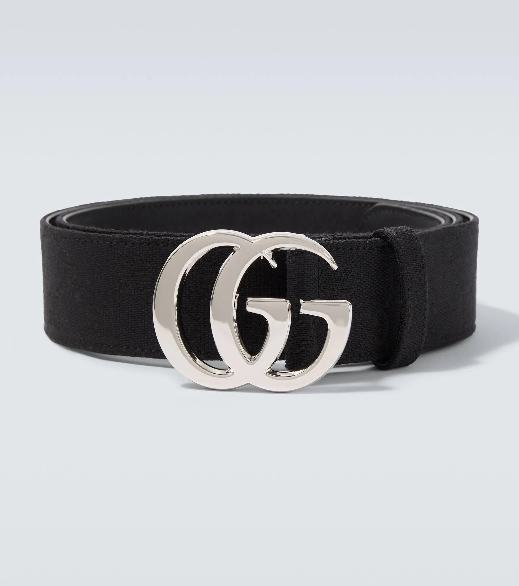 Flat Marmont GG Canvas belt - 1
