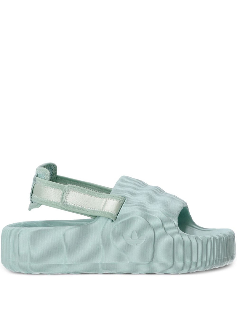 Adilette textured slingback sandals 1