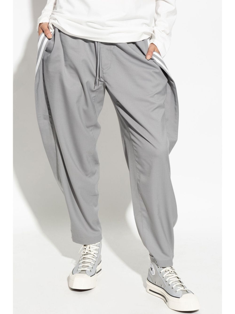 stripe-detailing track pants - 5