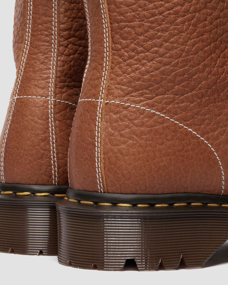 1460 Made in England Soft Boa Embossed Leather Bump Toe Boots 4