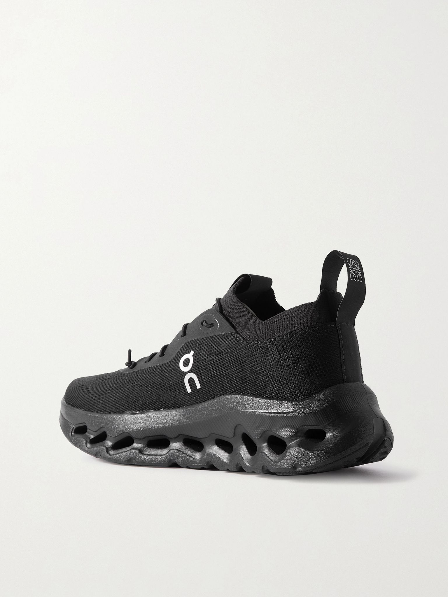 + ON Cloudtilt stretch recycled-knit sneakers Black - 3