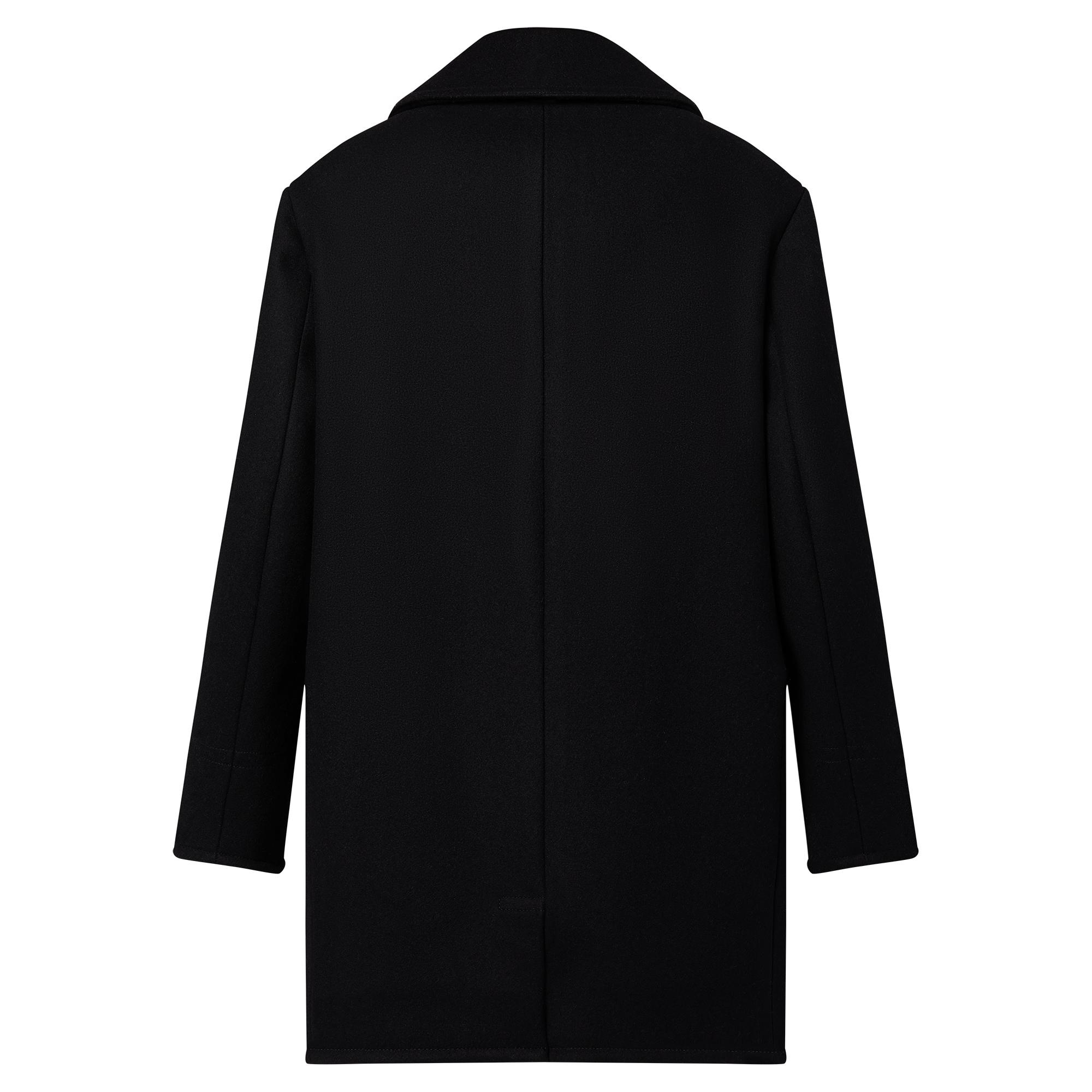 Graphic Accent Coat - 3