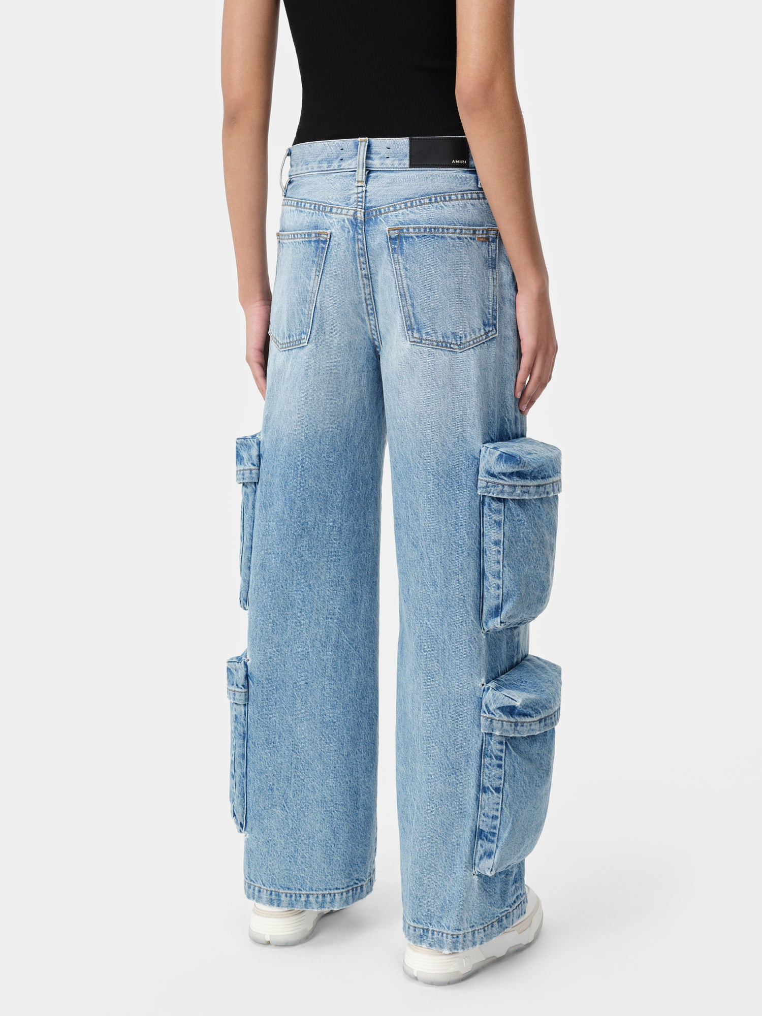 WOMEN'S BAGGY CARGO JEAN - 2