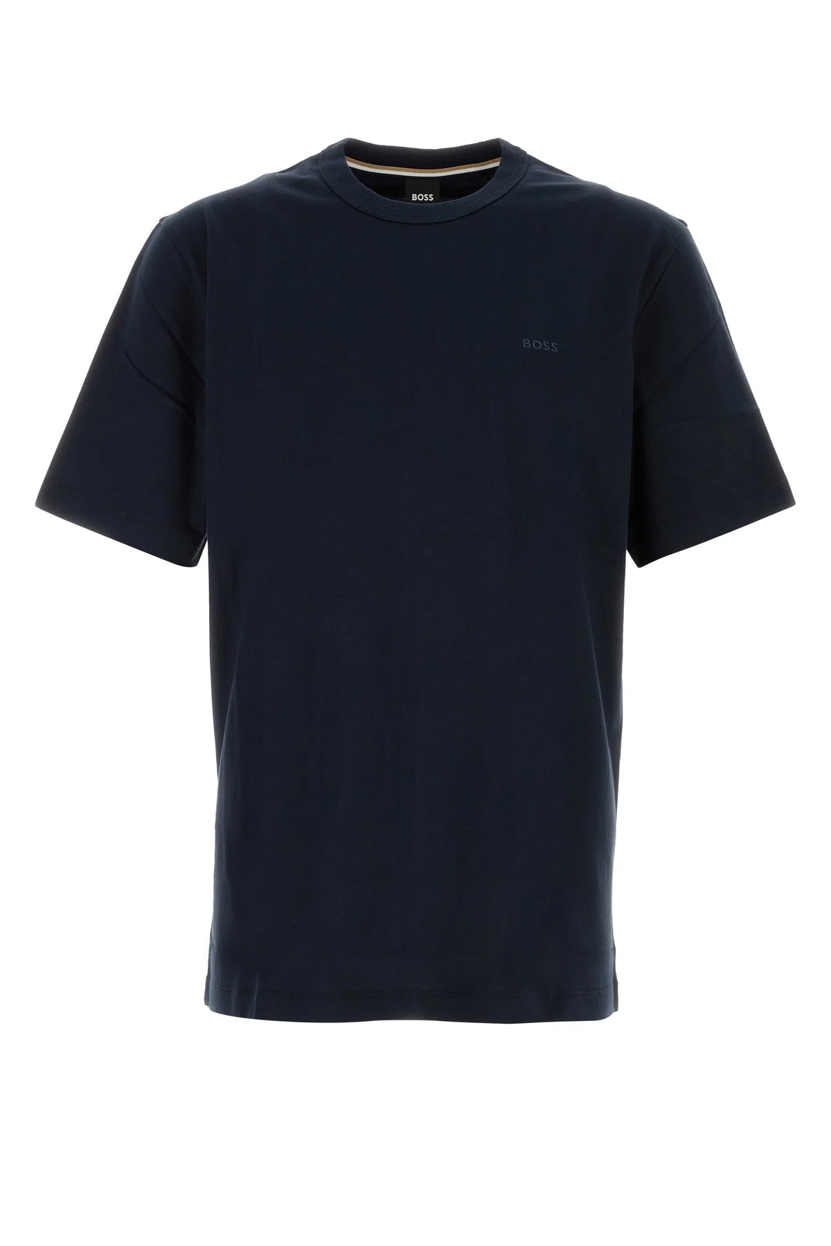 Navy blue cotton t-shirt - 1