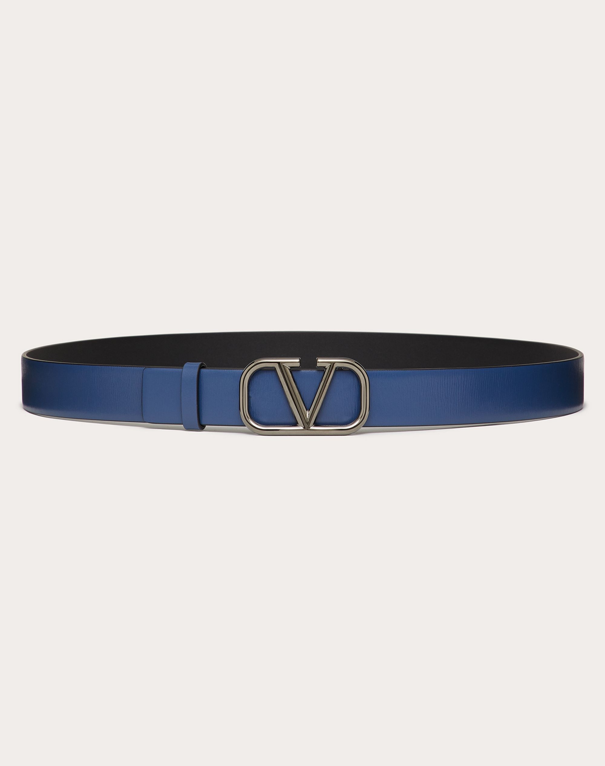 VLOGO SIGNATURE CALFSKIN BELT 30 MM - 1