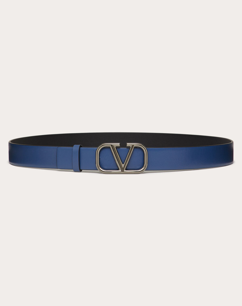 VLOGO SIGNATURE CALFSKIN BELT 30 MM 1
