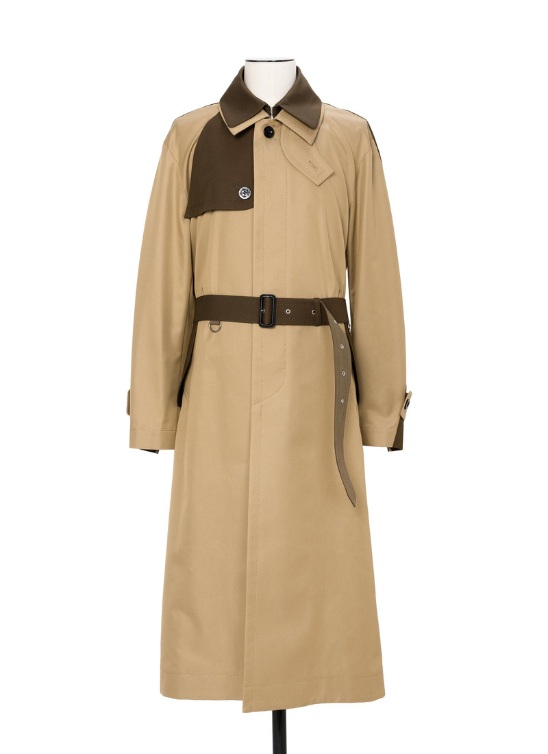 Cotton Gabardine Coat 1