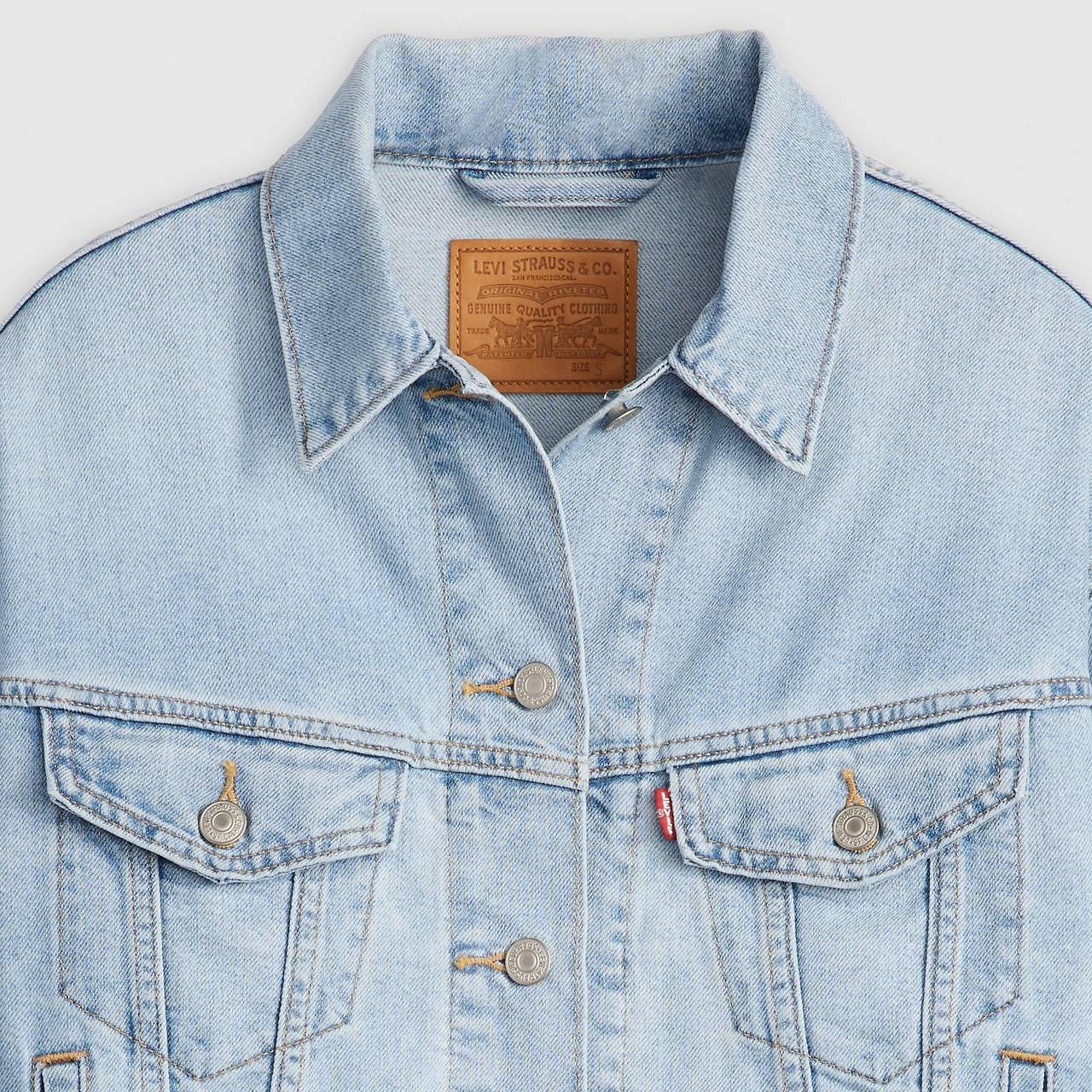 SHRUNKEN '90S TRUCKER JACKET - 6