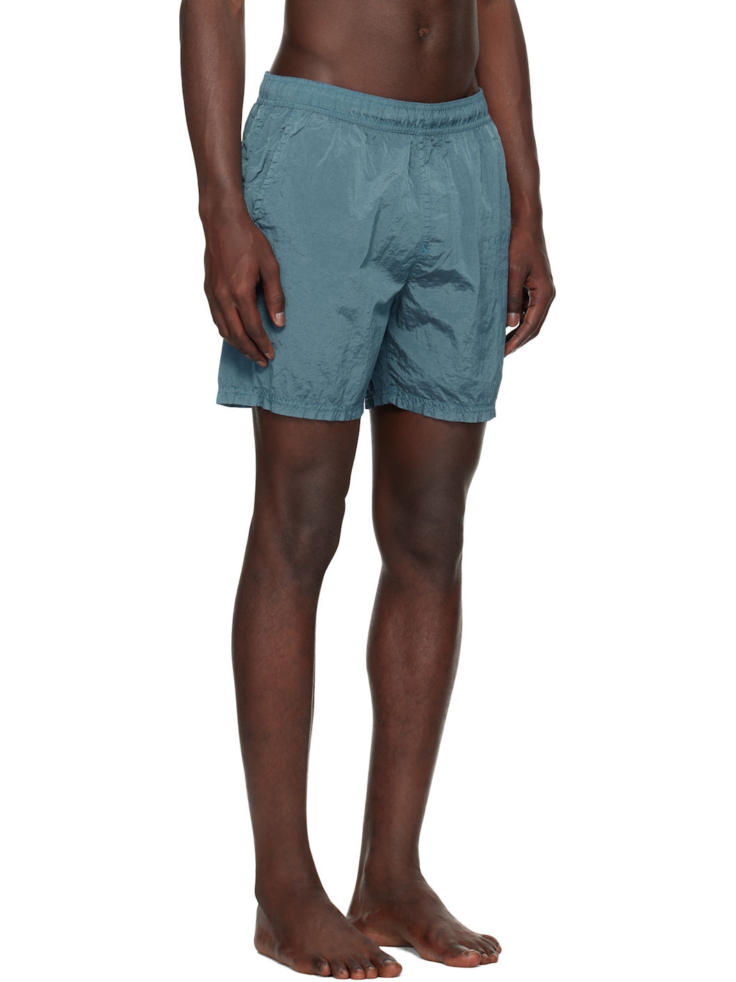 Blue B100004 Nylon Metal Swim Shorts - 2