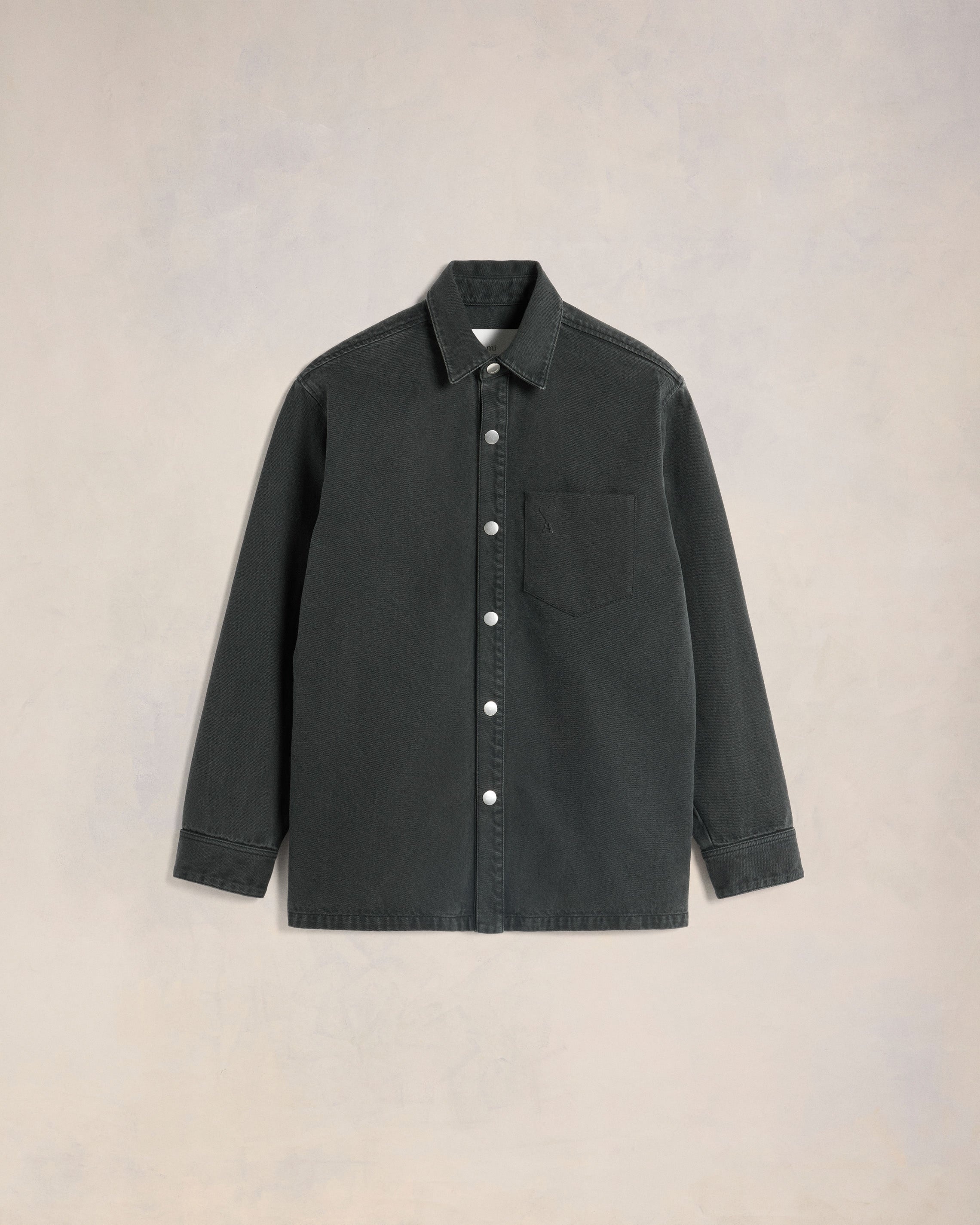 AMI Paris AMI DE COEUR OVERSHIRT | REVERSIBLE