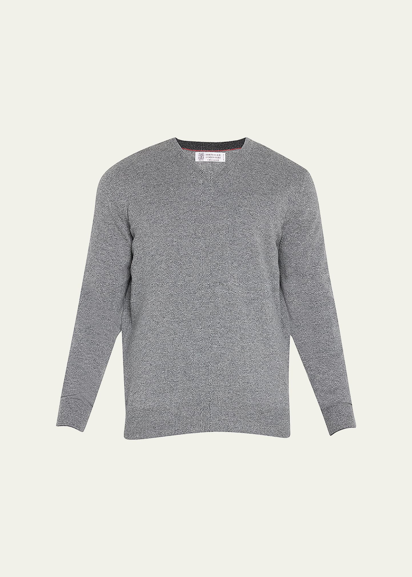 Men's Cashmere V-Neck Sweater - 1