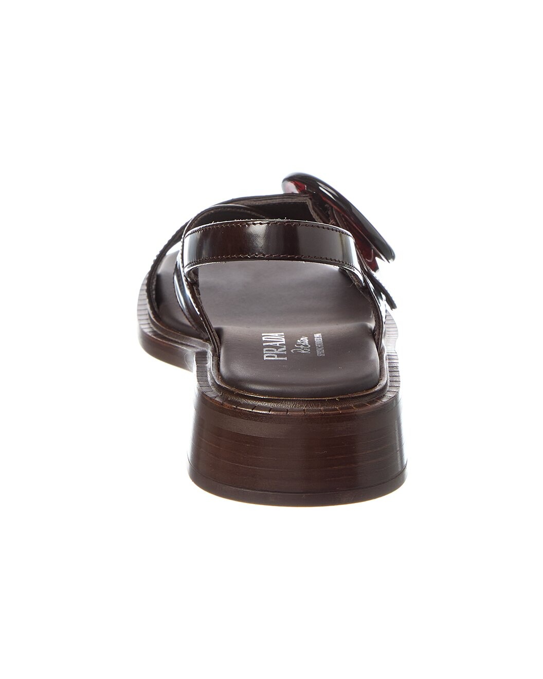 Prada Re-Edition Brushed Leather Sandal - 3