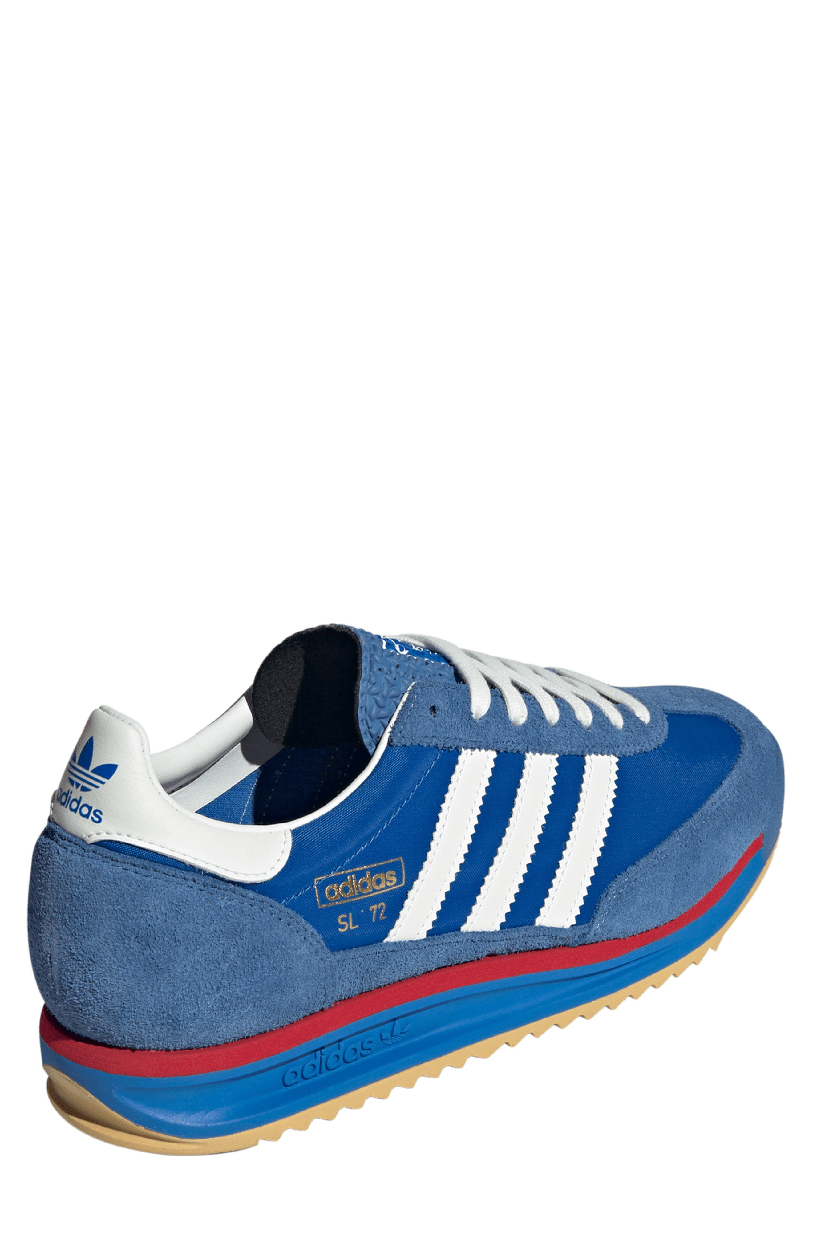 adidas Gender Inclusive SL 72 RS Sneaker in Blue/white/better Scarlet at Nordstrom - 2