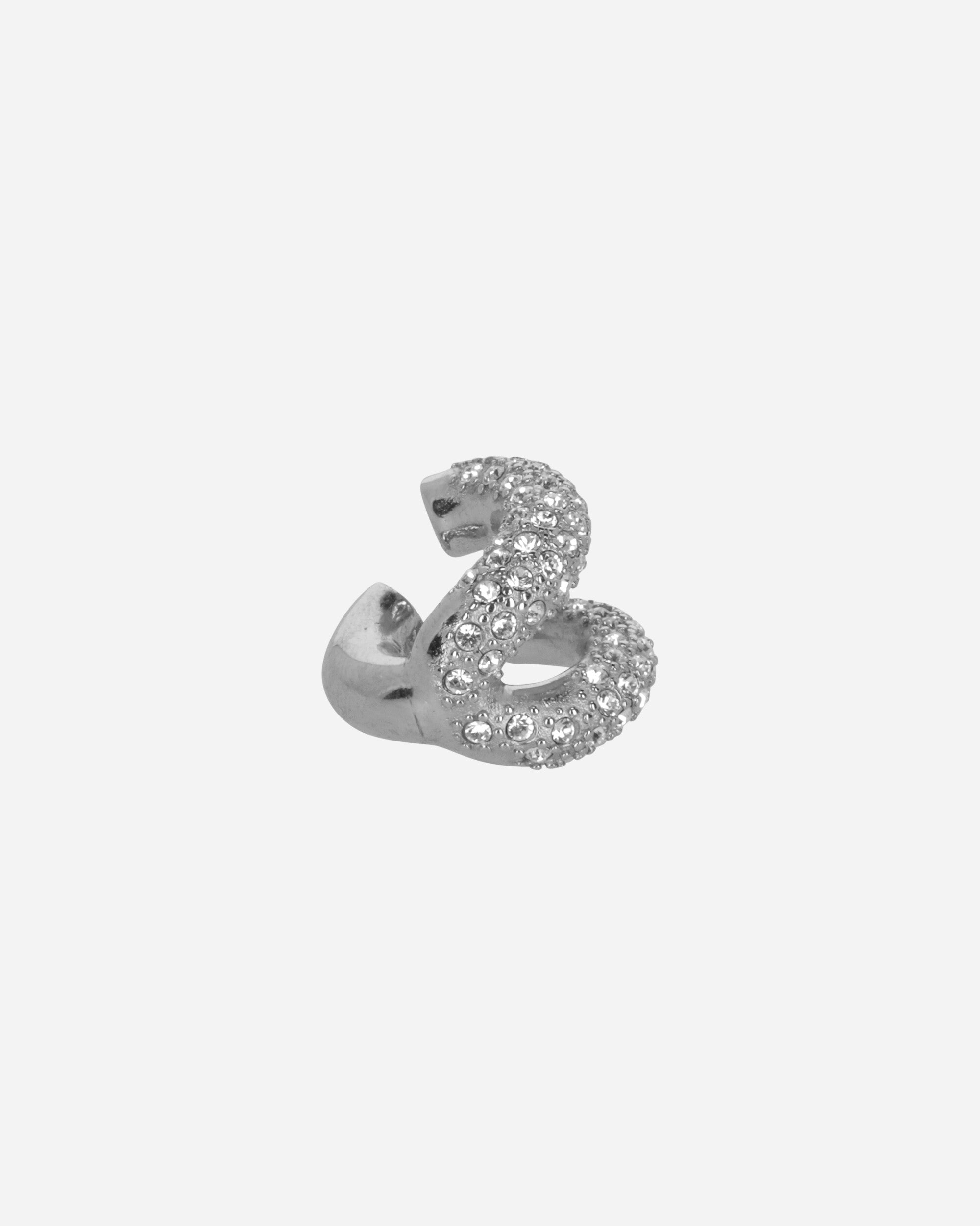 Crystal Stellar Ear Cuff Silver - 5