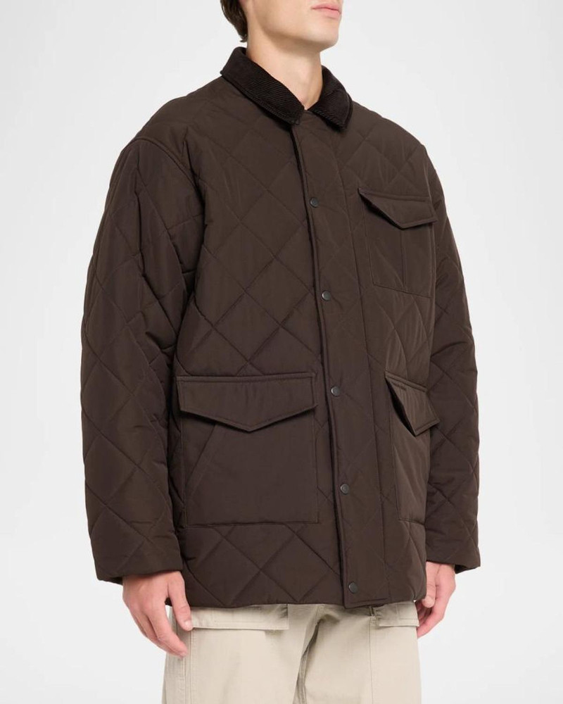 Men's Terra Water-Repellent Nylon Quilted Coat 4