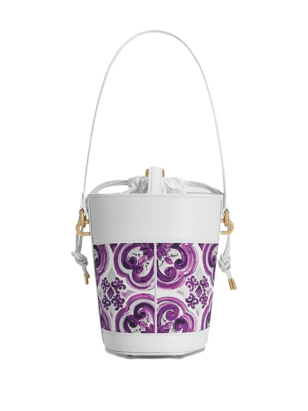 floral-print bucket bag - 3