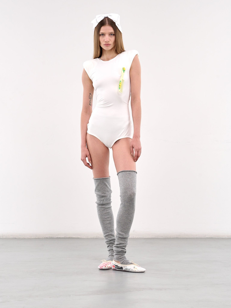 【Ashley Williams】 ホワイト Bunny タイツ Ashley Williams: ホワイト Bunny タイツ | SSENSE 日本