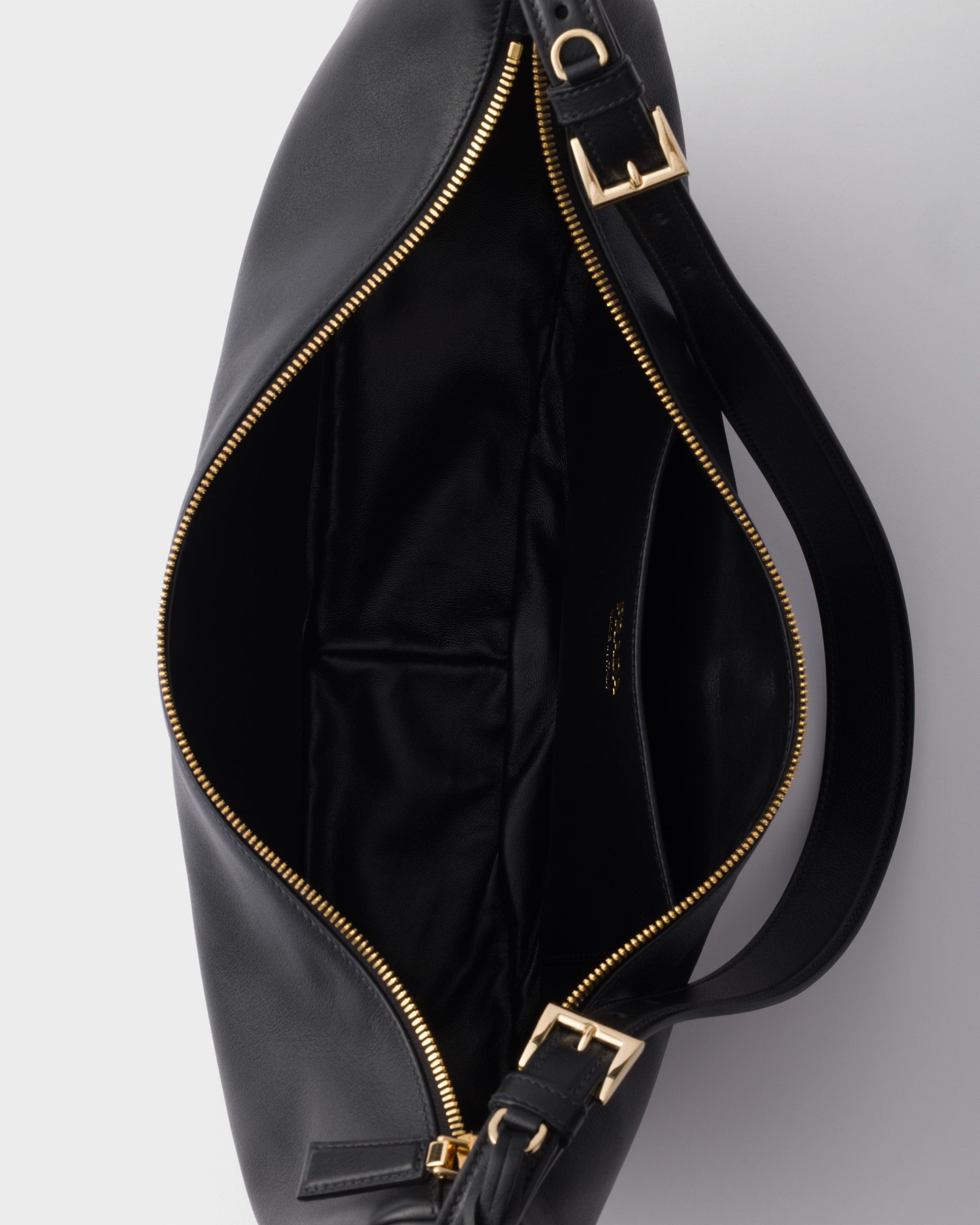 Prada Demi-lune large leather shoulder bag - 5