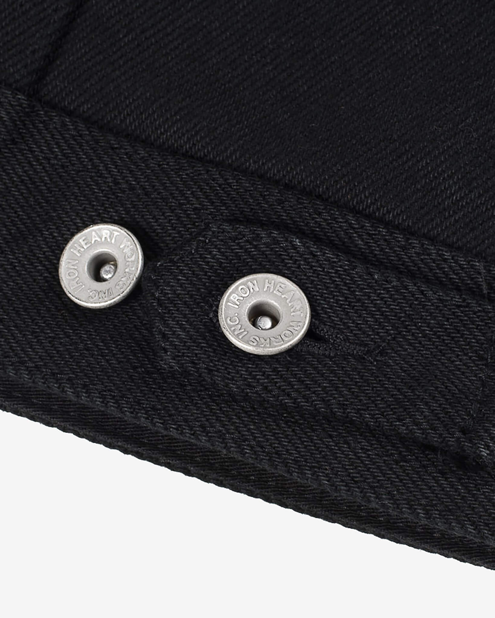 IH-9527J 21oz Denim Rider's Jacket - Superblack Non-Fade - 17