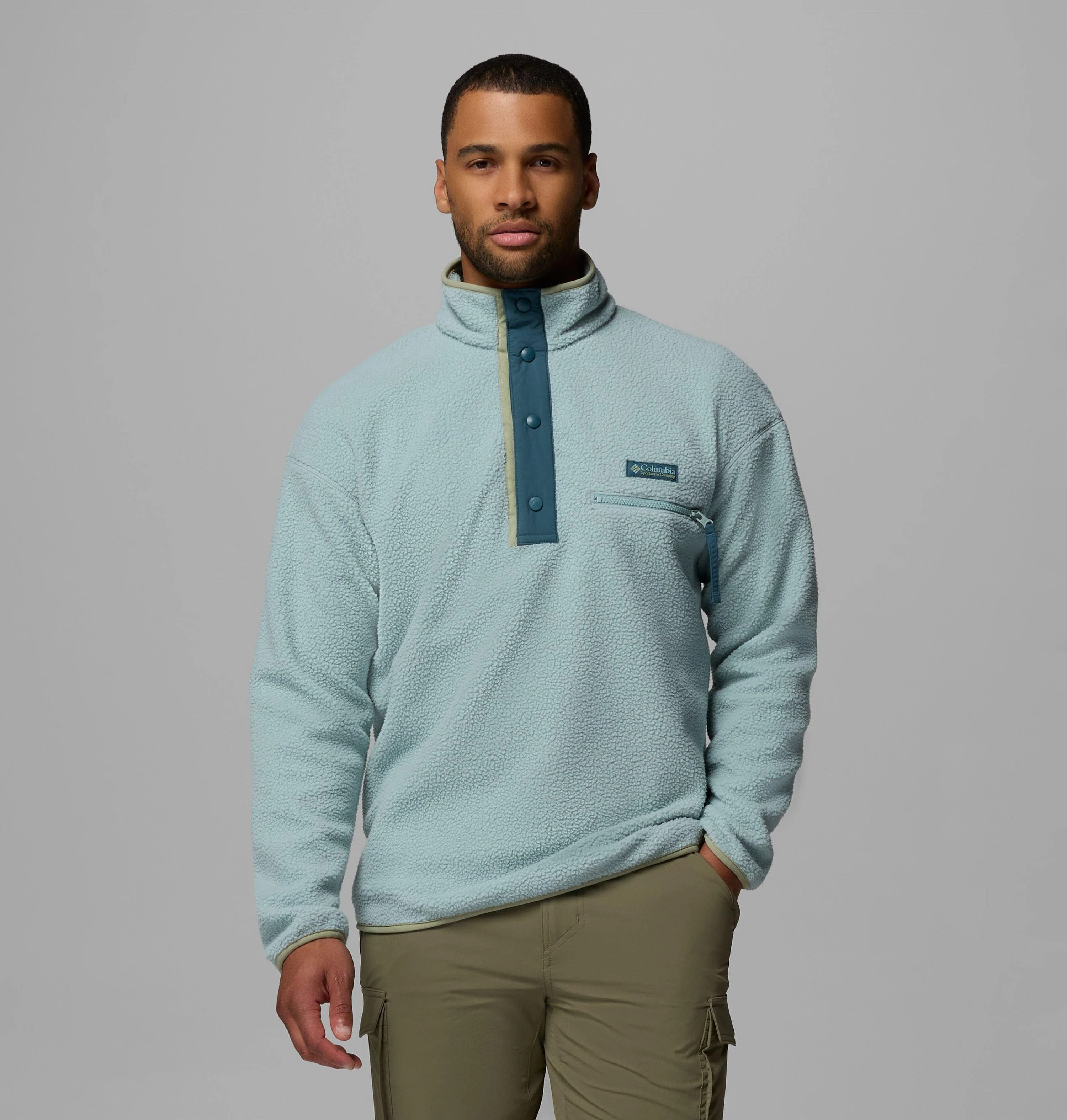 Men's Helvetia II Half Snap Fleece Pullover - 1