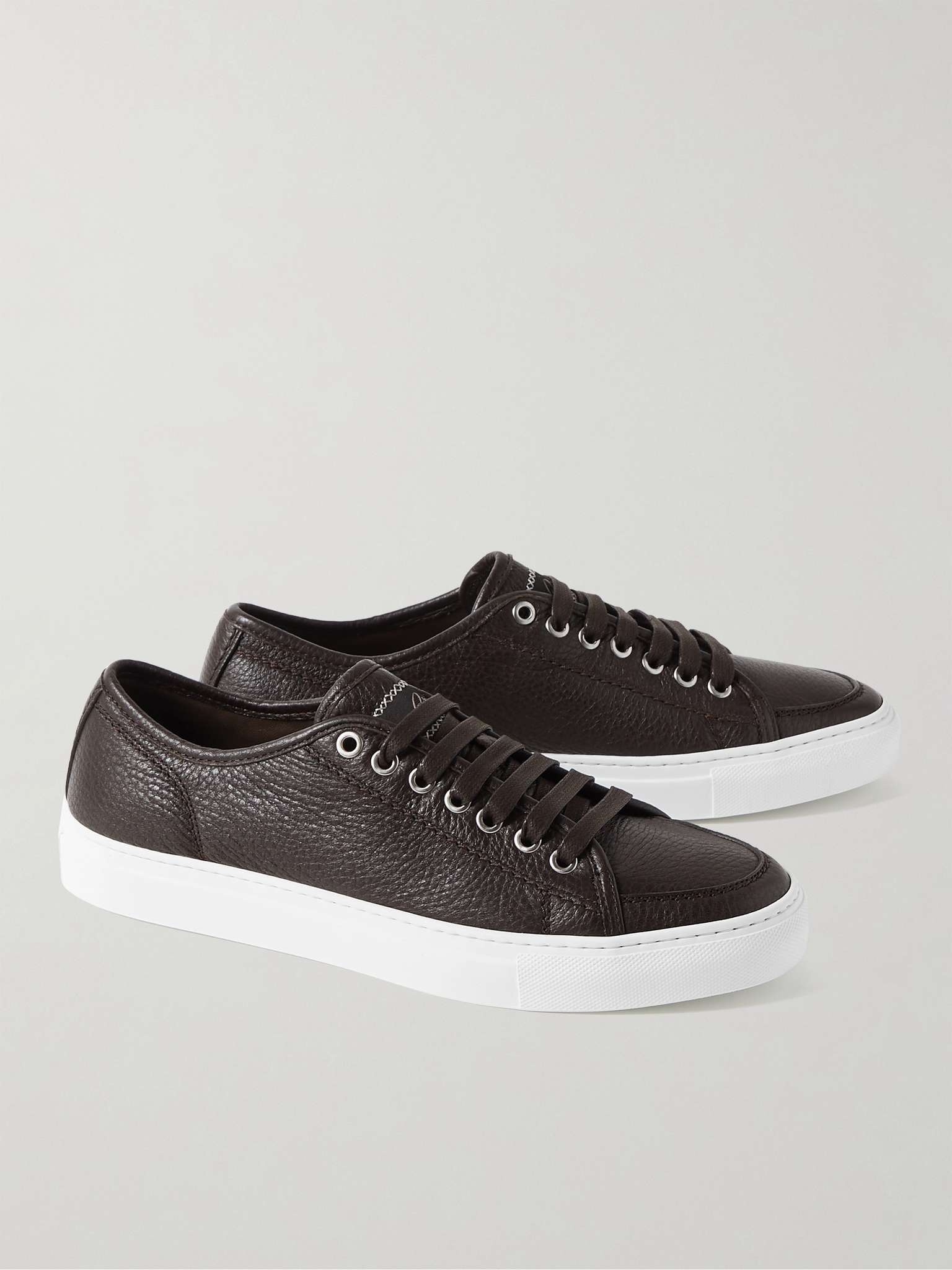 Full-Grain Leather Sneakers - 4