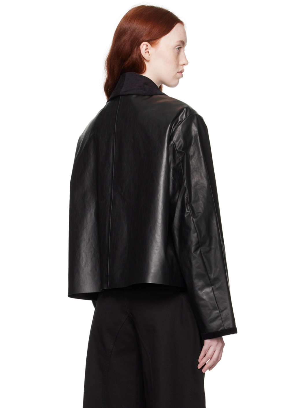 Black Coated Jacket - 3