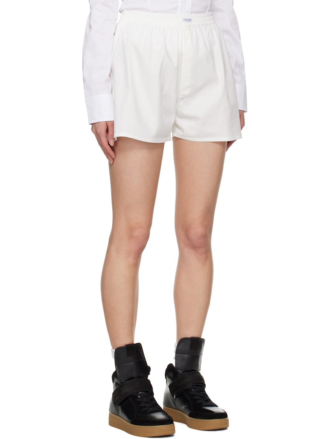 White Boxer Shorts - 2
