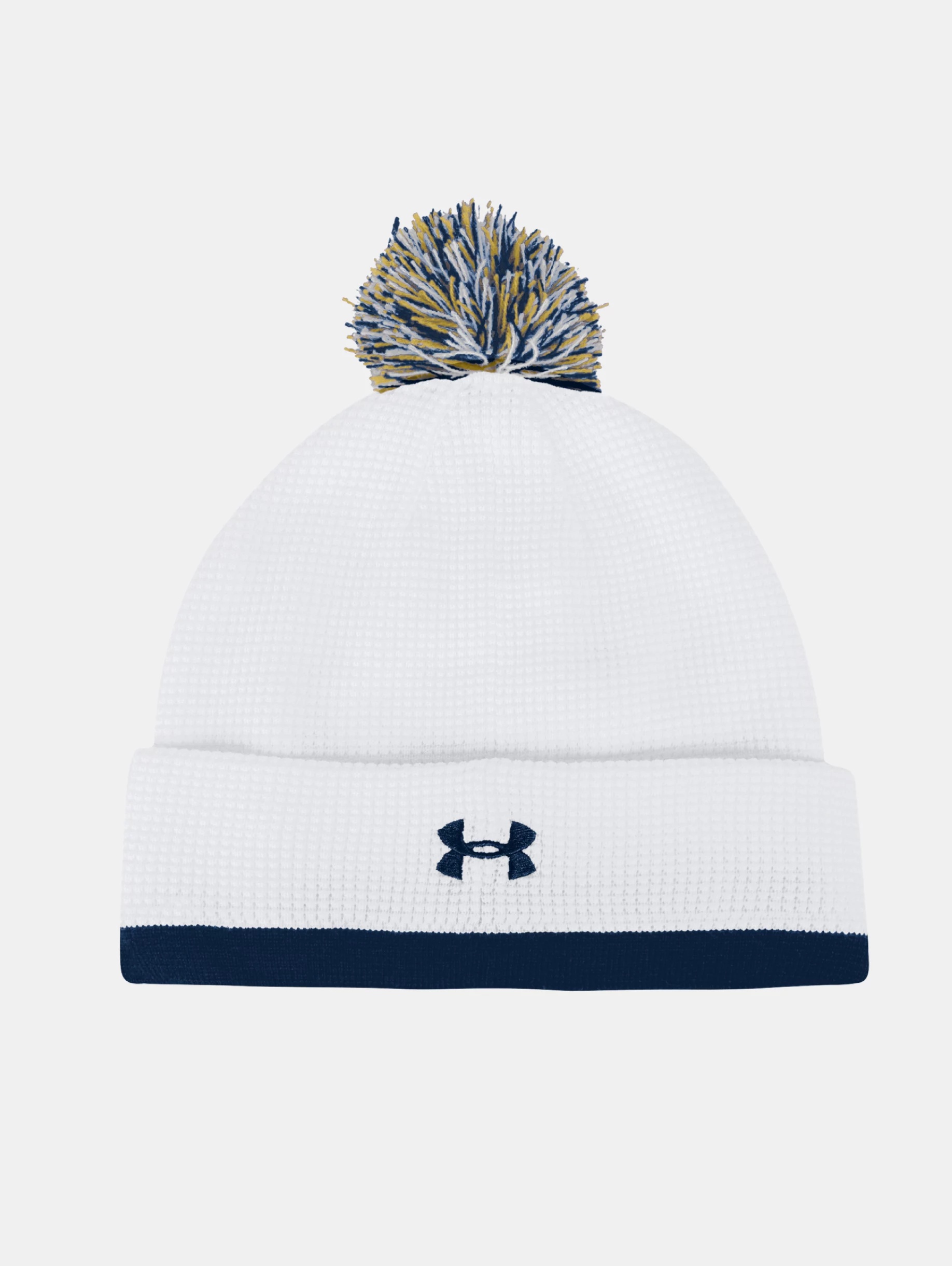 Unisex UA Waffle Knit Collegiate Pom Beanie - 2