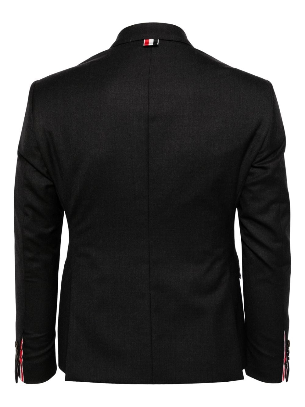 single-breasted wool blazer - 2