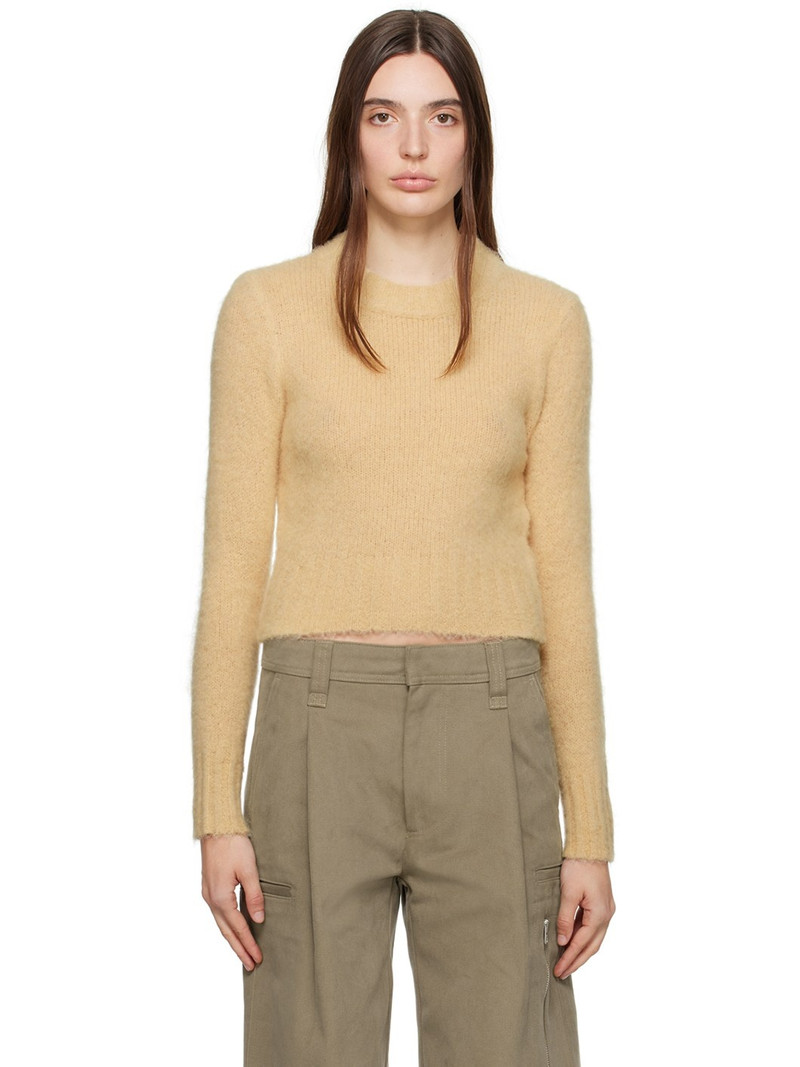 Yellow Brushed Sweater 1