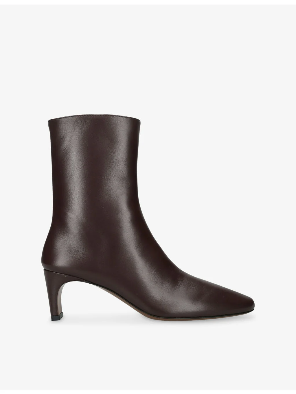 Nervia Heeled Leather Ankle Boots - 1