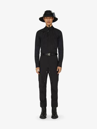 Givenchy SHIRT IN POPLIN WITH U-LOCK HARNESS outlook
