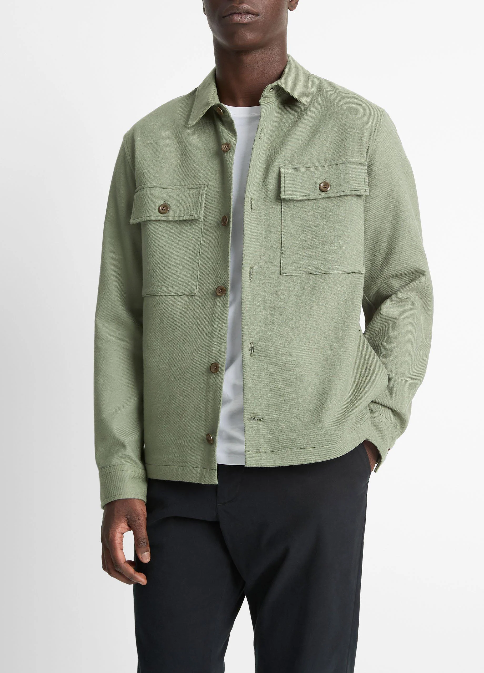Double-Face Workwear Shirt Jacket - 1