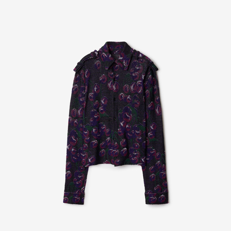 Cherry Cotton Silk Shirt 1