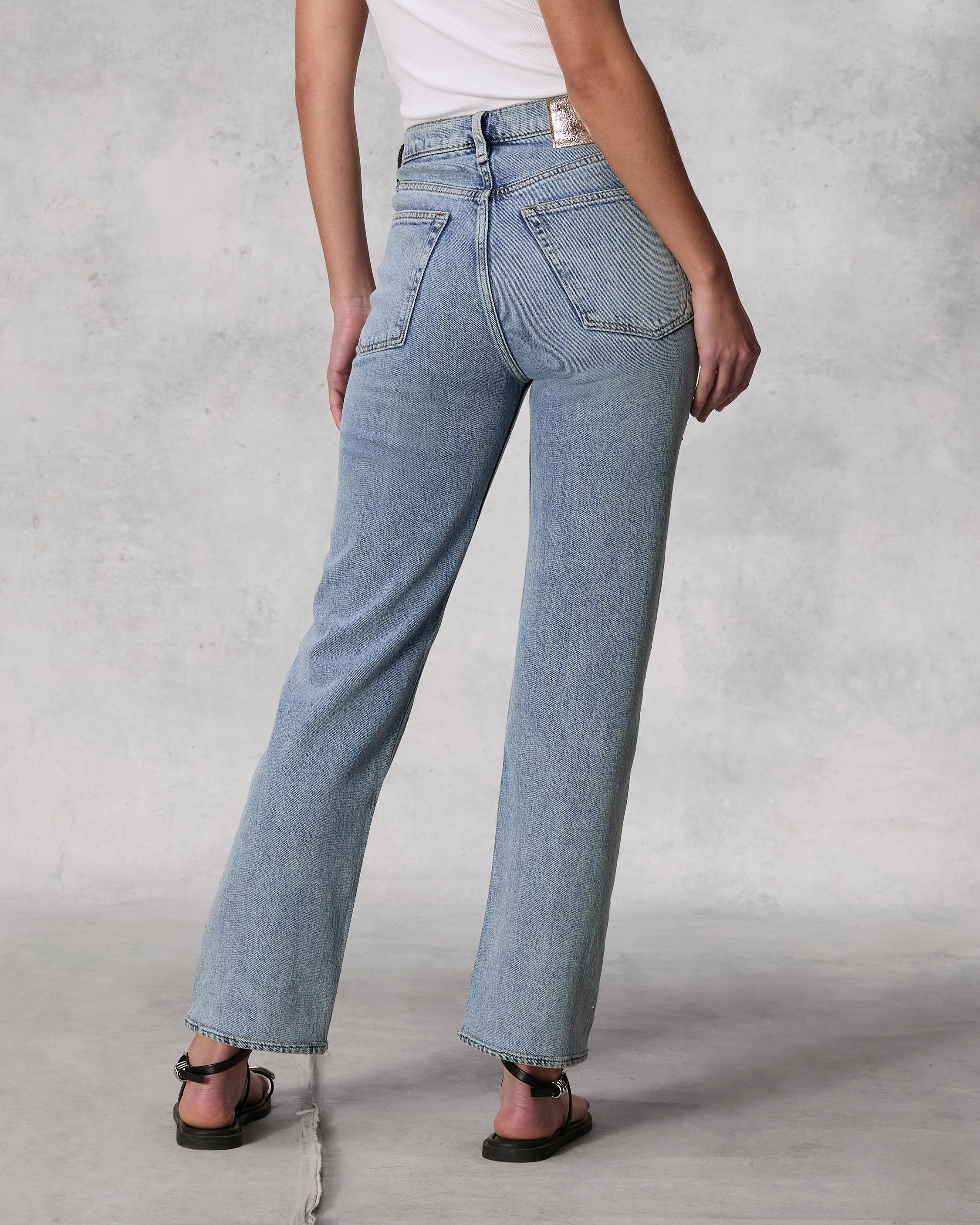 Harlow Ankle Straight - Lyra Jewel
Mid-Rise Vintage Stretch Jean - 4