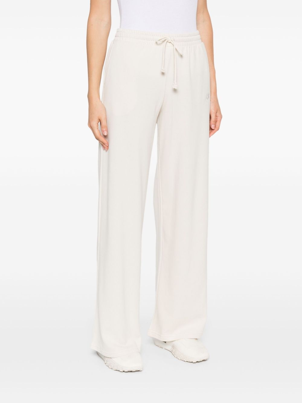 logo-embroidered trousers - 3