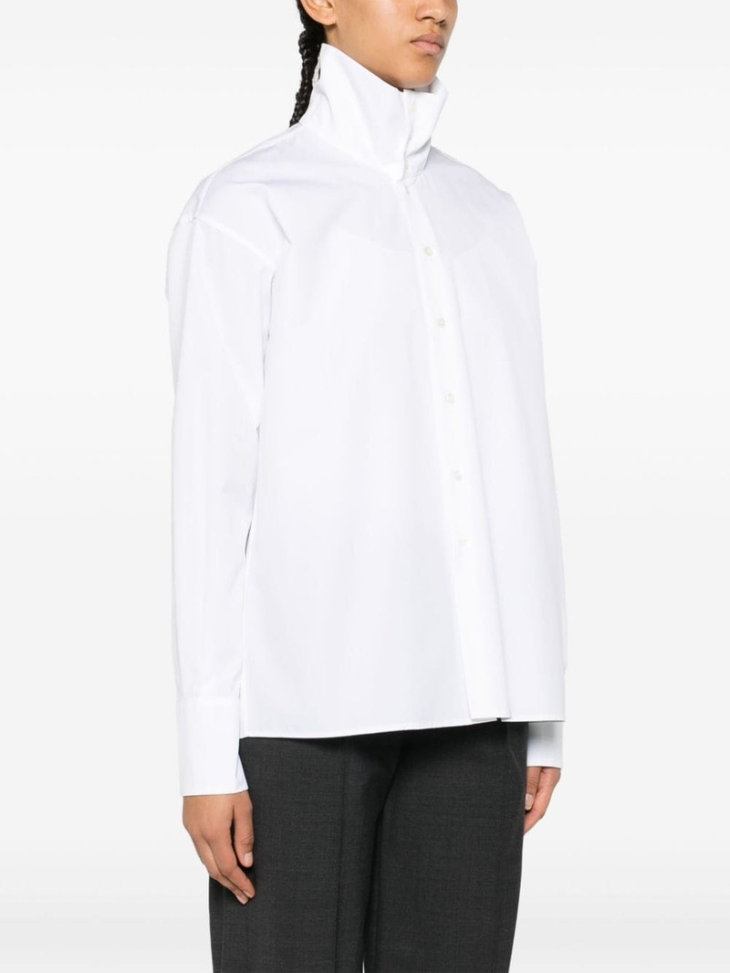 high-neck poplin shirt 3