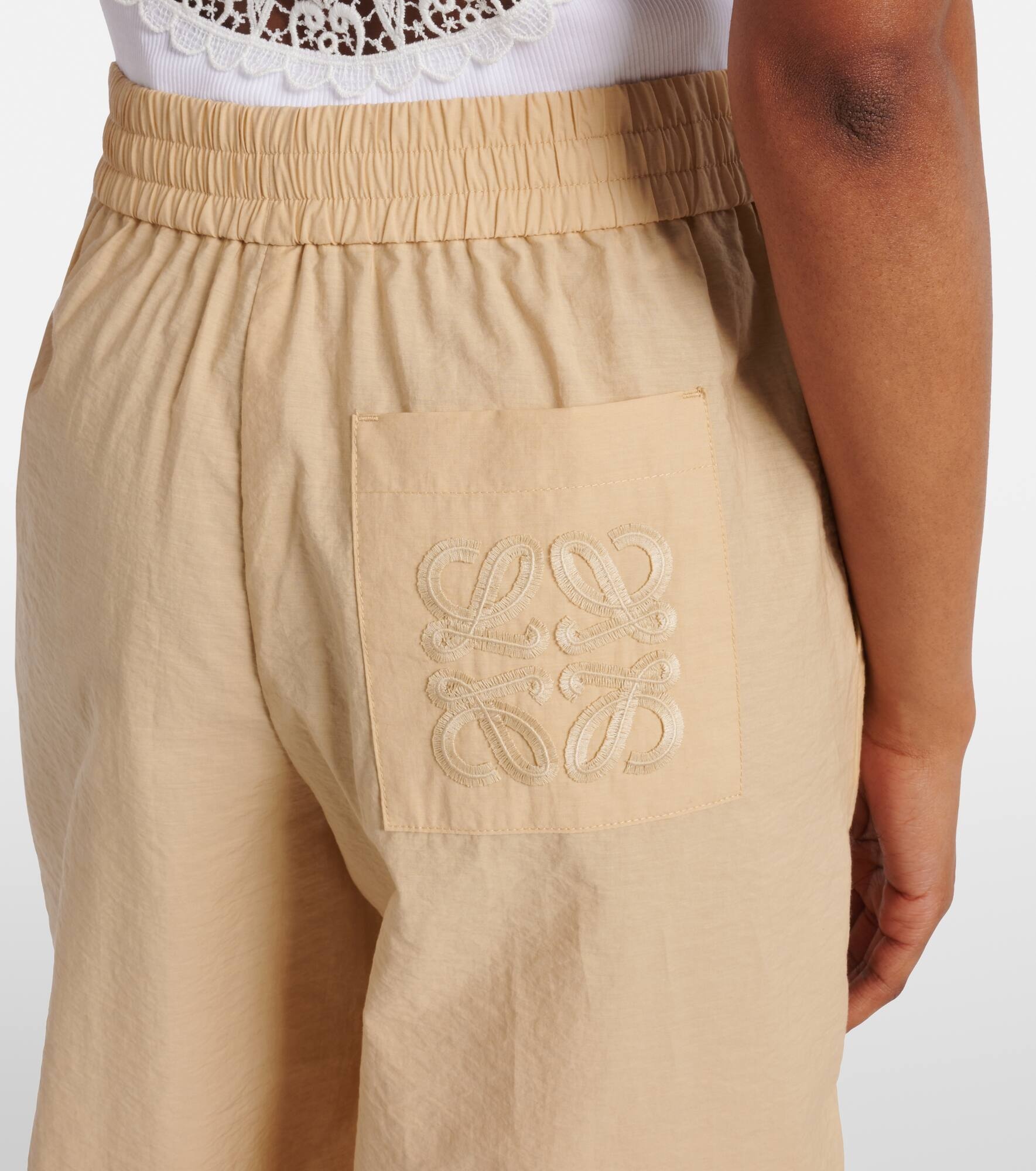 Paula's Ibiza cotton-blend culottes - 5