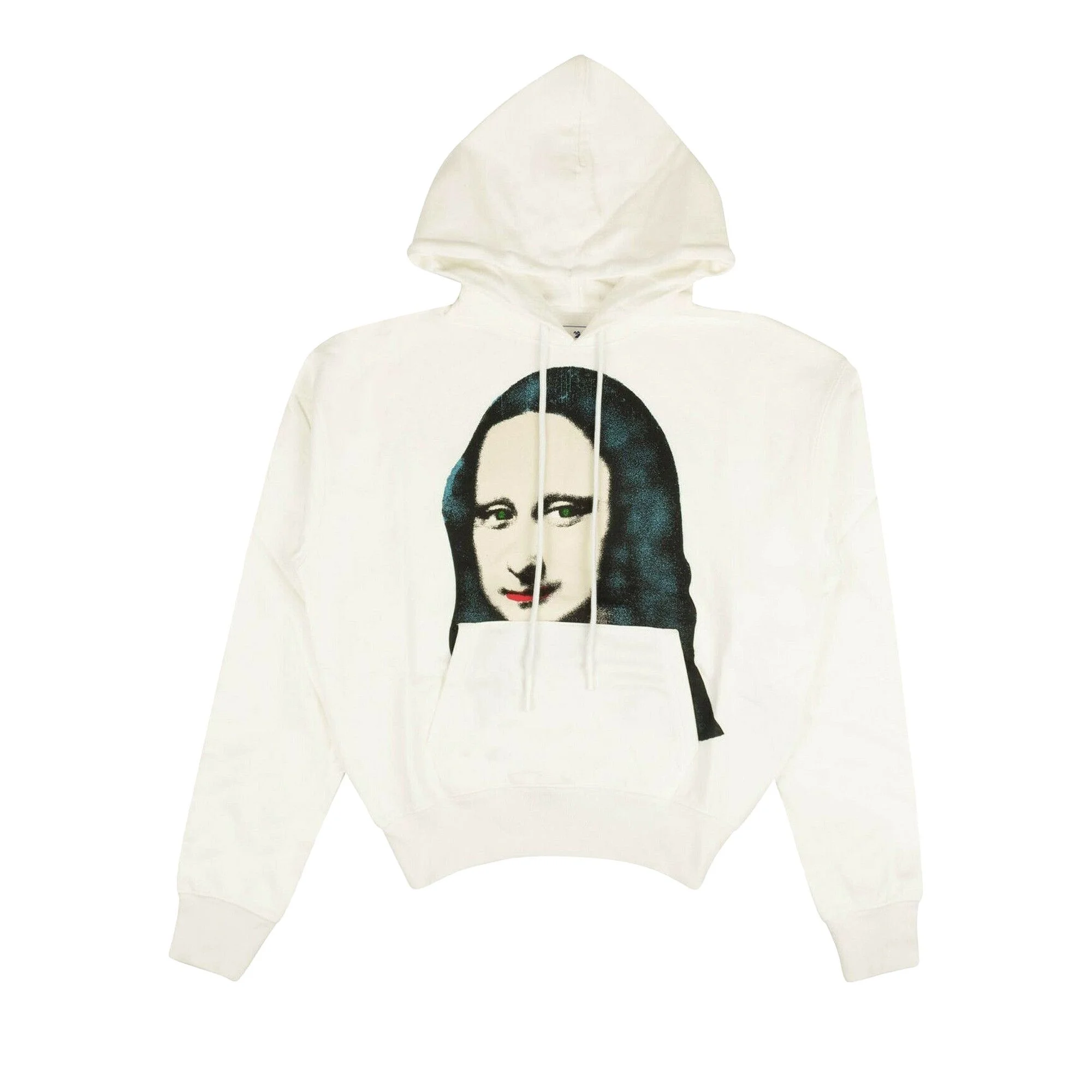 Off-White Mona Lisa Oversized Hoodie 'White' - 1