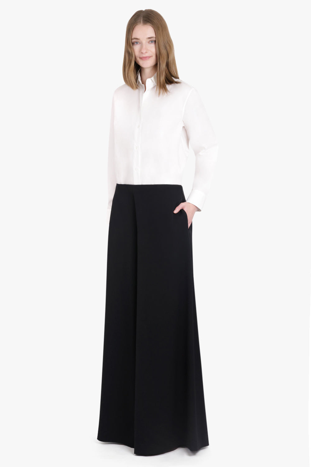 DELA WIDE LEG PANT | BLACK - 2