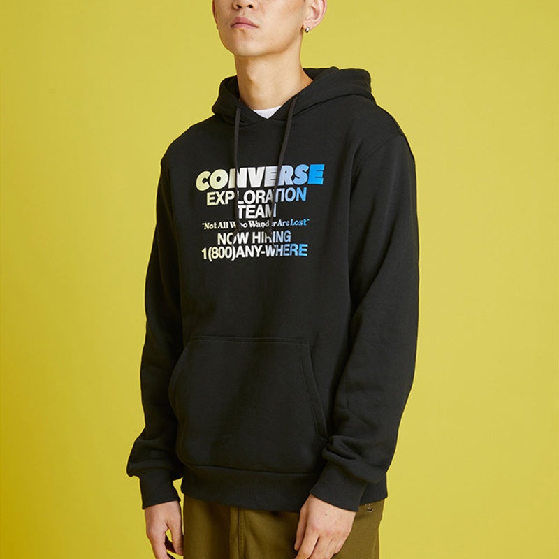 Converse Exploration Team Pullover Hoodie 'Black' 10021271-A01 - 4