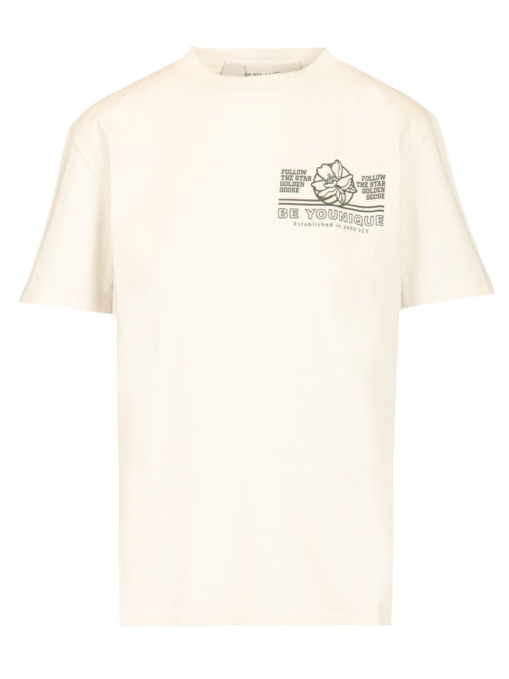 Journey W'S Regular Light Cotton Jersey With Print T-Shirt White - 1