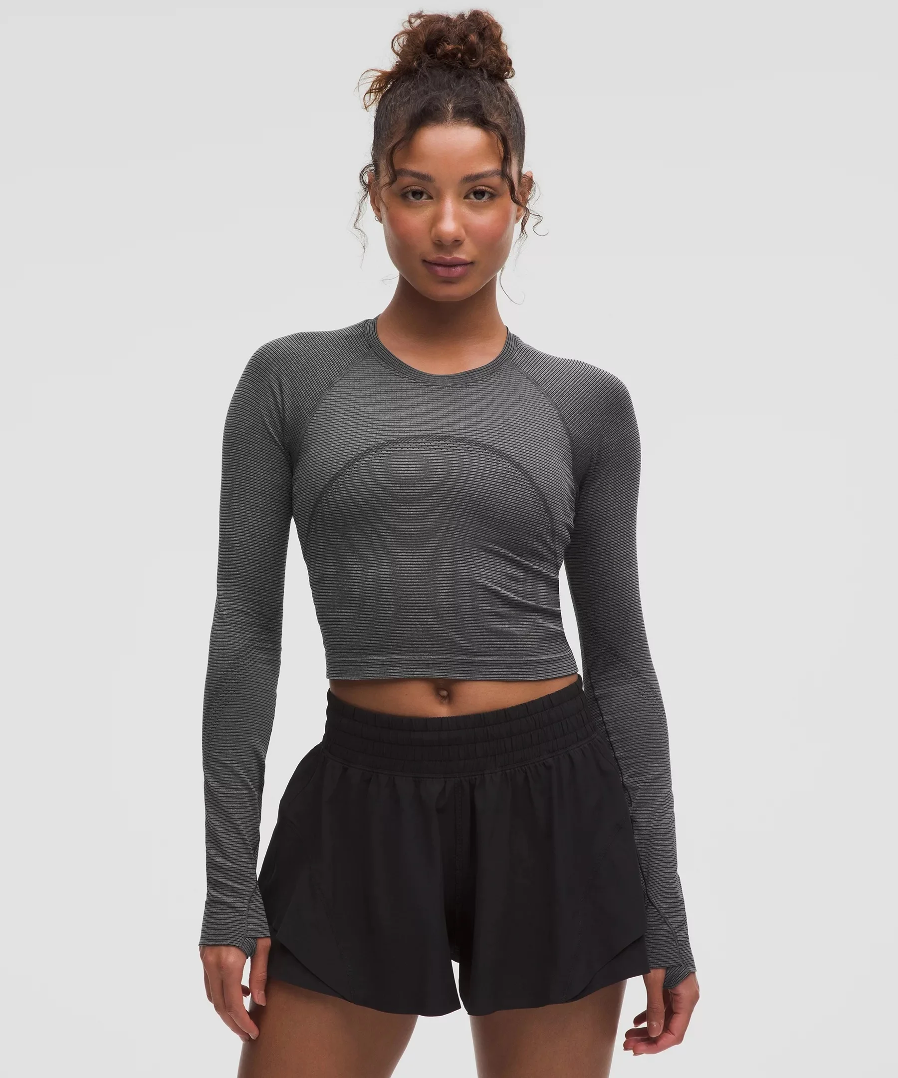 Swiftly Tech Cropped Long-Sleeve Shirt 2.0 - 1