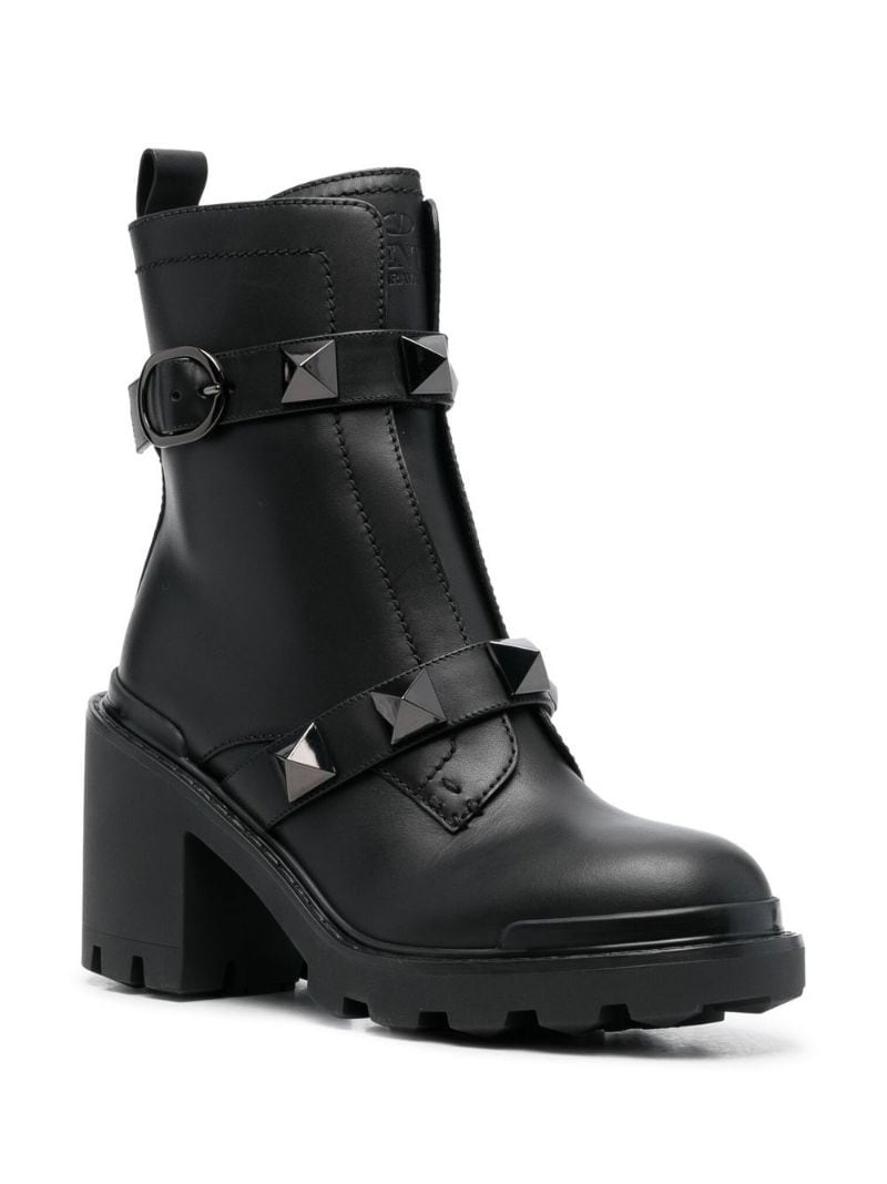 Roman Stud 85mm combat boots - 2