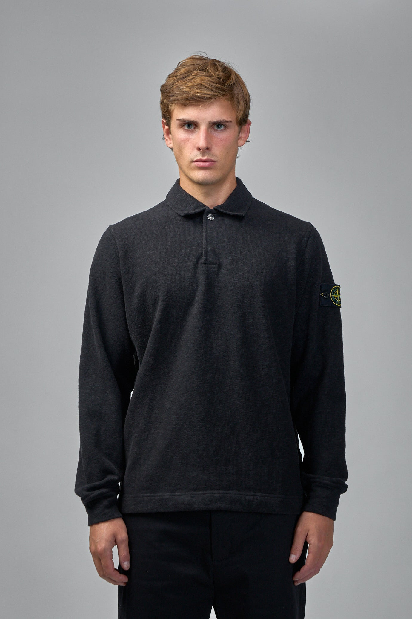 Long Sleeve Polo Shirt - 3