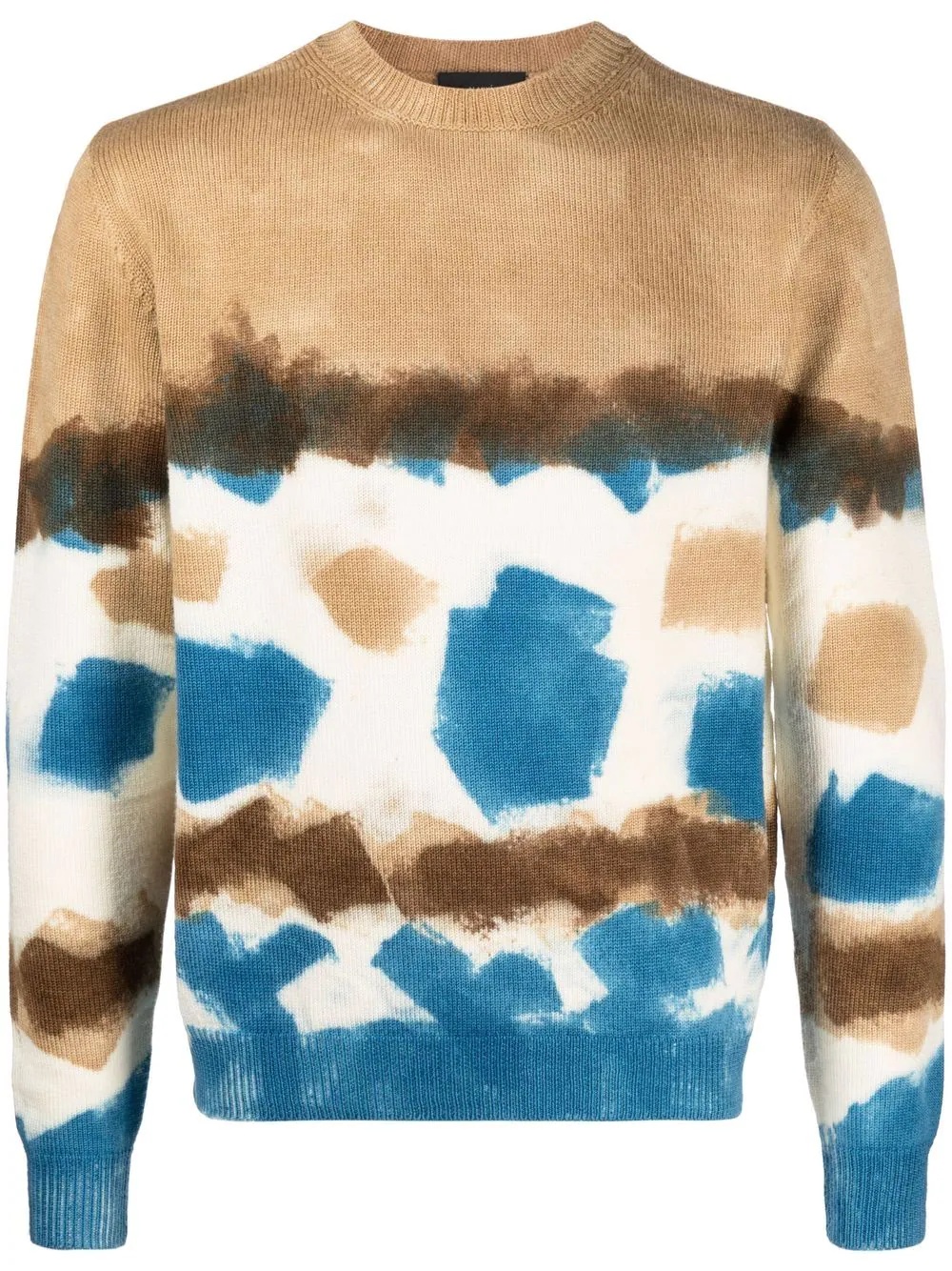 tie-dye wool jumper - 1