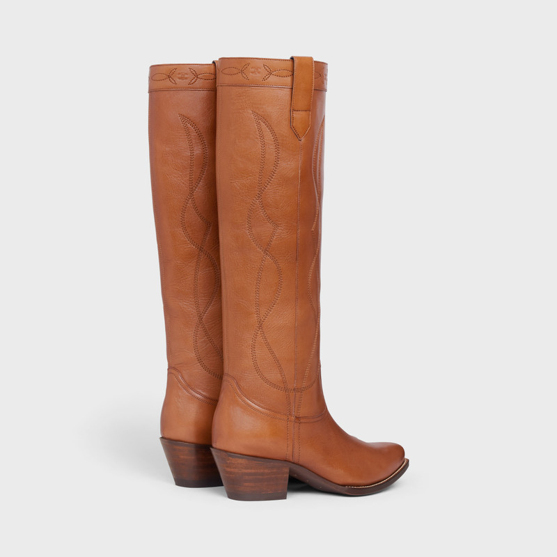 CELINE High boot Western Boots in Calfskin outlook