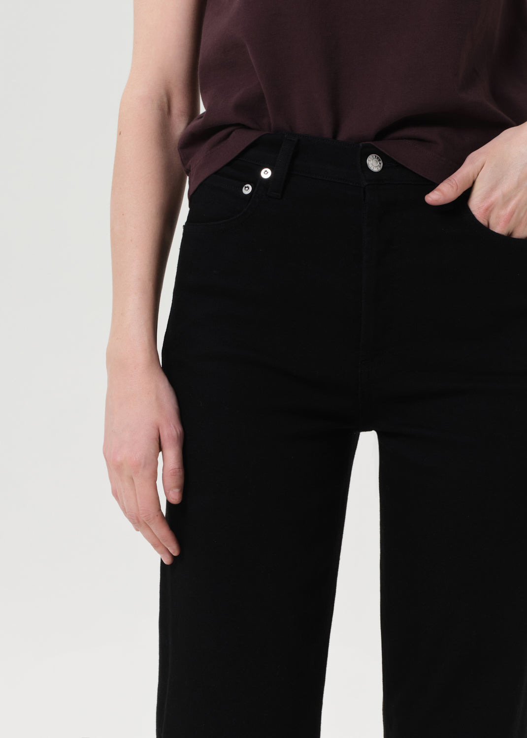 90'S PINCH WAIST CROP (COMFORT STRETCH) IN COVER - 6