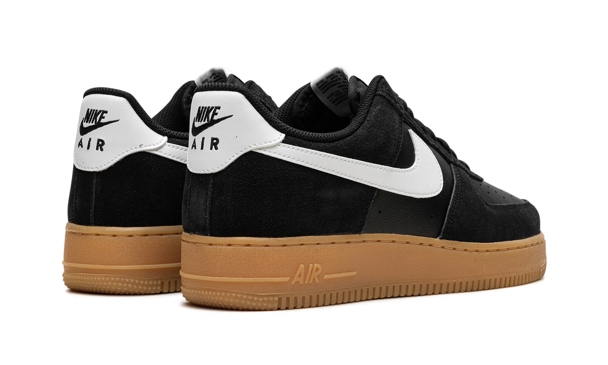 Air Force 1 '07 LV8 "Black Suede" - 3